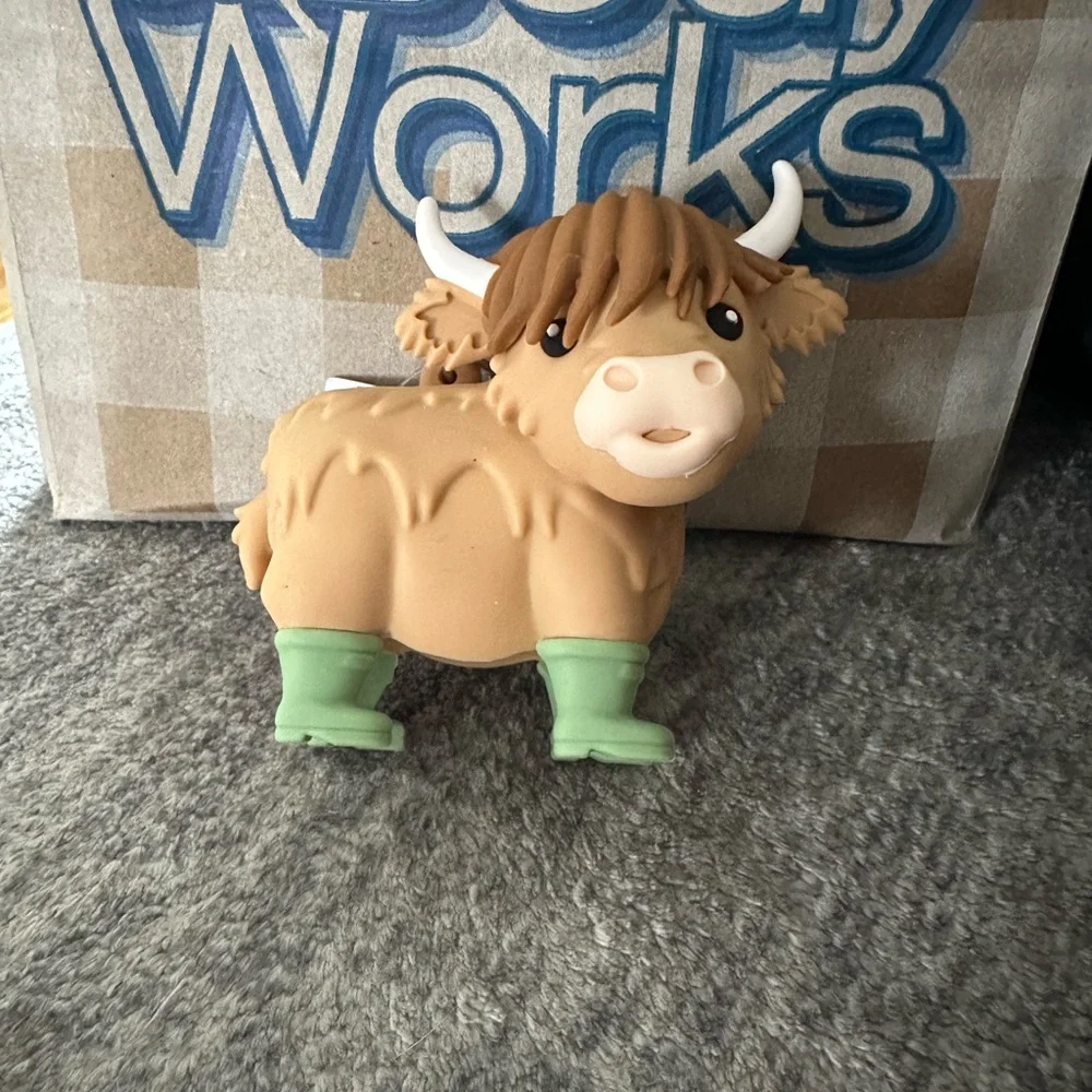 Bath And Body Works Highland Cow In Boots New Pocketpac Holder HTF